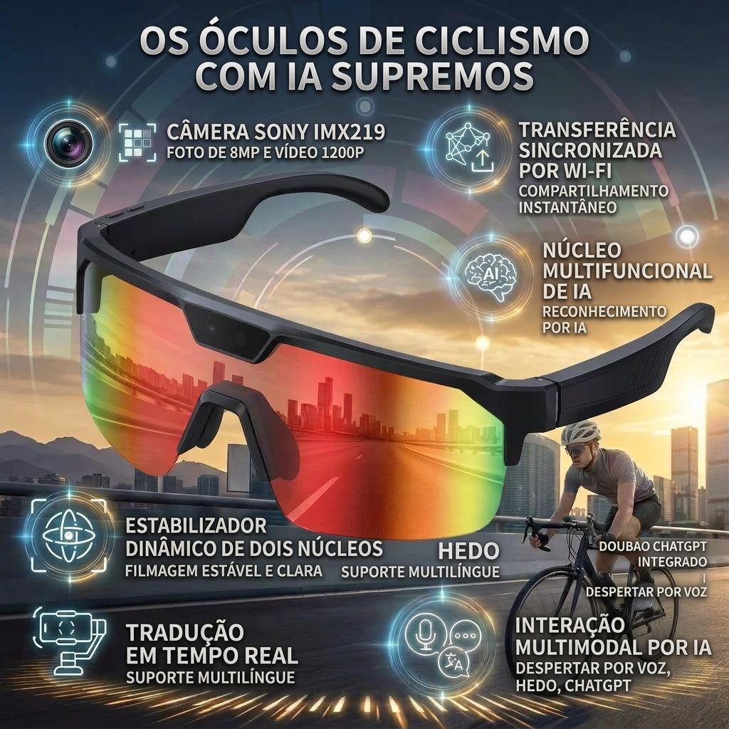 Óculos IA Q01 Inteligencia artificial