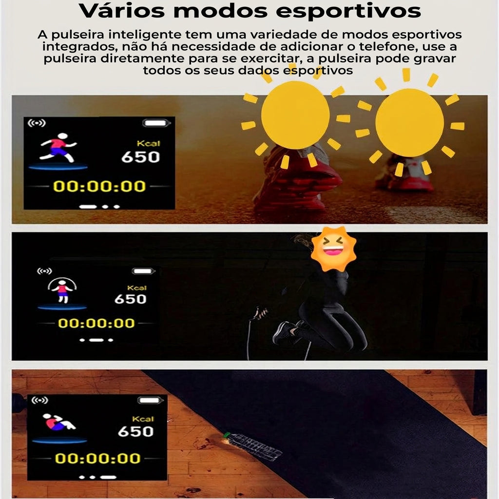 Relógio Digital Fitness